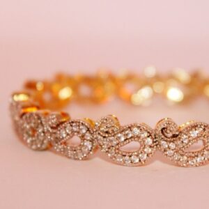 Monogram bangle