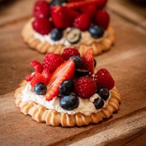 Tarte aux fruits rouges
