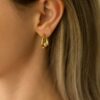 Pearl drop earrings
